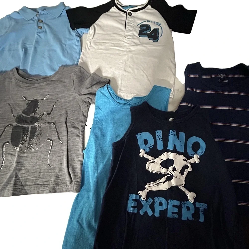 Boys 3T & 4T Lot of Shirts Nike- Blue and Black Granimals